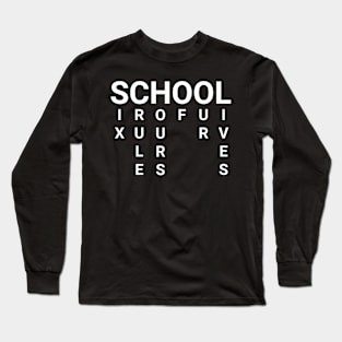 school Long Sleeve T-Shirt